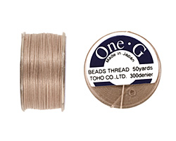 TOHO One-G Beige Thread