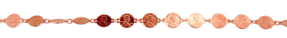 Copper Penny Chain