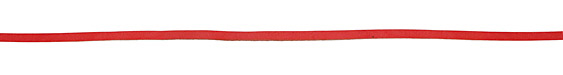 Red Leather Belting Lace 3mm