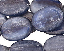 Kyanite Flat Oval 25x18mm