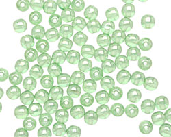 Czech Glass Luster Peridot Round 4mm
