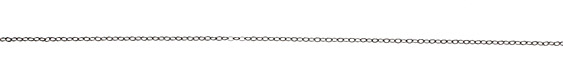 Gunmetal Tiny Flat Oval Chain