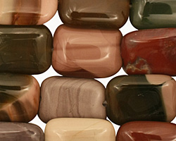 Imperial Jasper Thin Pillow 16x12mm