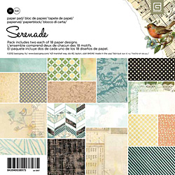 Serenade Paper Pad 6"x6"