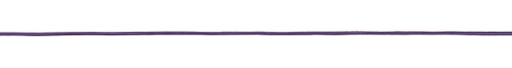 Violet Round Leather Cord 1.5mm