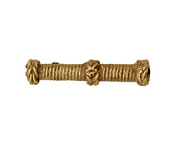 African Brass 3 Rope Tube 32-32x7mm