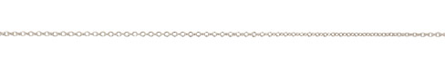 Silver (plated) Small Cable Chain