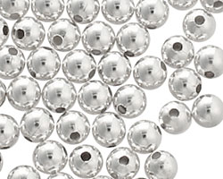 TierraCast Sterling Silver Round 4mm