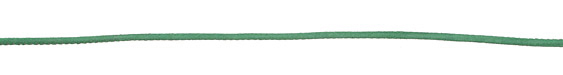 Bright Green Stitched Suede Round Leather Cord 2.5mm
