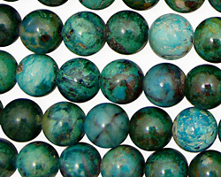 African Chrysocolla Round 10mm