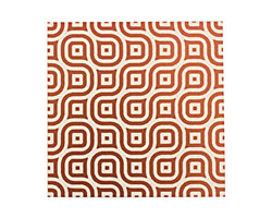 Lillypilly Bronze Maze Anodized Aluminum Sheet 3"x3", 24 gauge