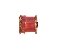Patricia Healey Copper Large Barrel Bead Cap 16mm