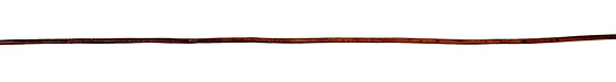 Natural Red Brown Round Leather Cord 1.5mm