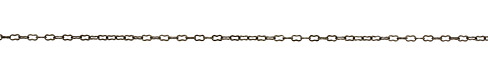 Gunmetal Peanut Cable Chain