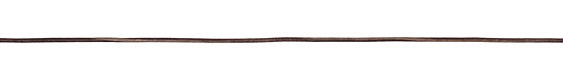 Natural Gray Round Leather Cord 1.5mm