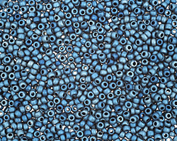TOHO Higher Metallic Frosted Mediterranean Round 11/0 Seed Bead