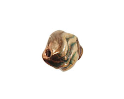 XAZ Raku Gold Luster Small Orb 13-14mm