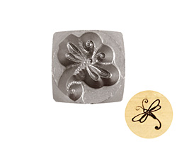 Dragonfly Metal Stamp 6mm