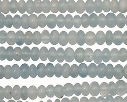 Aquamarine Rondelle 5-6mm