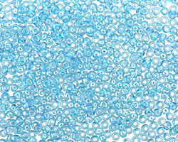 TOHO Transparent Rainbow Aquamarine Round 11/0 Seed Bead