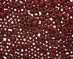 TOHO Opaque Oxblood Round 6/0 Seed Bead