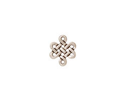 TierraCast Antique Silver (plated) Small Eternity Link 11x10mm