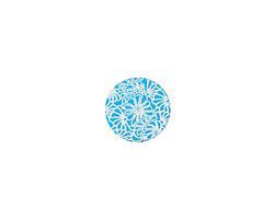 Lillypilly Turquoise Weathered Daisy Anodized Aluminum Disc 11mm, 24 gauge