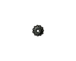 TierraCast Gunmetal 7mm Beaded Bead Aligner 4mm Peg 4x7mm