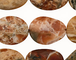 Brandy Opal Faceted Flat Slab 23-28x16-21