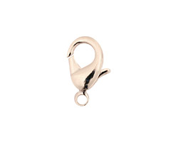 Silver (plated) XL Lobster Clasp 18x11mm