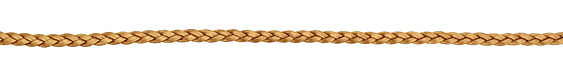 Bronze (metallic) Flat Braided Leather Cord 5mm