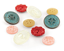 Lucille Vintage Buttons
