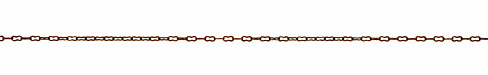 Vintaj Natural Brass Fine Peanut Cable Chain