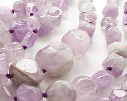 Cape Amethyst Graduated Tumbled Nugget 9-22x7-17mm