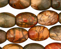 Red Creek Jasper Rice 16x12mm