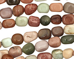 Imperial Jasper Tumbled Nugget 9-10x7-9mm