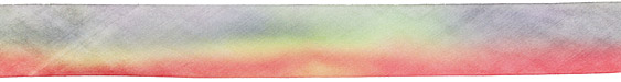 Painted Desert Hand Dyed 100% Silk Ribbon 1"