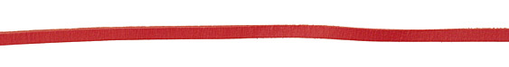 Red Leather Belting Lace 5mm