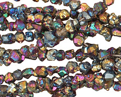 Titanium Druzy Nugget 2-6x4-6mm