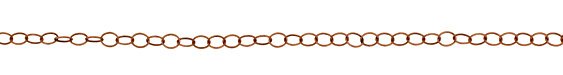 Antique Copper (plated) Oval Cable Chain
