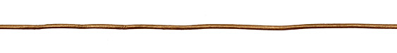 Kansa (metallic) Round Leather Cord 2mm