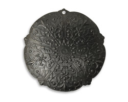 Vintaj Arte Metal Rhapsody Romance Pendant 36mm