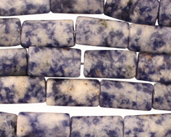 Brazil Sodalite Thin Pillow 15x8mm