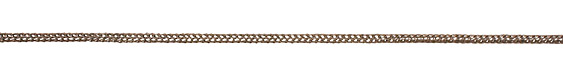 Vintaj Natural Brass Woven Wire Chain 3mm