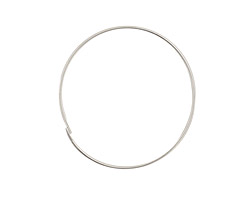 Sterling Silver Hoop Ear Wire 1"