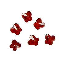 Salsa Faceted Butterfly 6x6mm