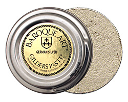 German Silver Baroque Art Gilders Paste 1.5 oz.