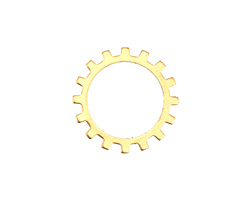 Brass Open Gear 19mm