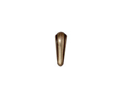 TierraCast Antique Brass (plated) Nouveau Pinch Bail 4x12mm