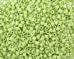 TOHO Opaque Sour Apple Cube 1.5mm Seed Bead